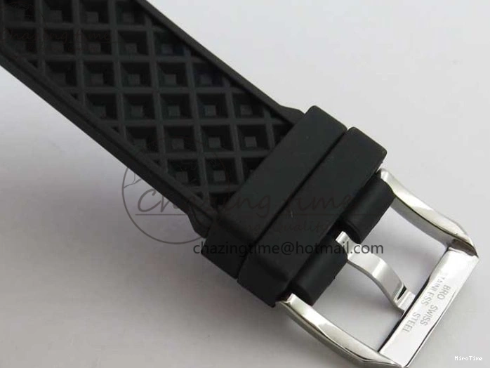 MIROTIME 0813 GoAnywhere Aquatimer SS IW356802 ZZF 1:1 Best Edition Black Dial on Black Rubber Strap MIYOTA 7128